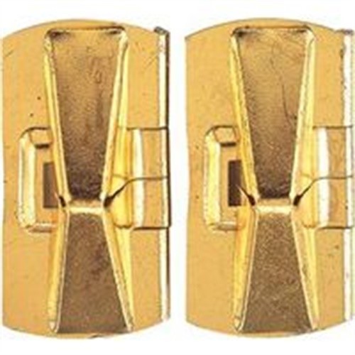 Wood Sash Window Locks Brass Plated 2 Pack