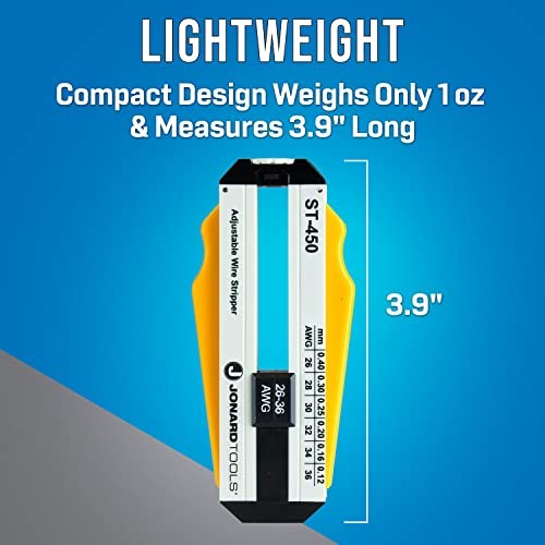 ST-450 Adjustable Precision Wire Stripper 26-36 AWG