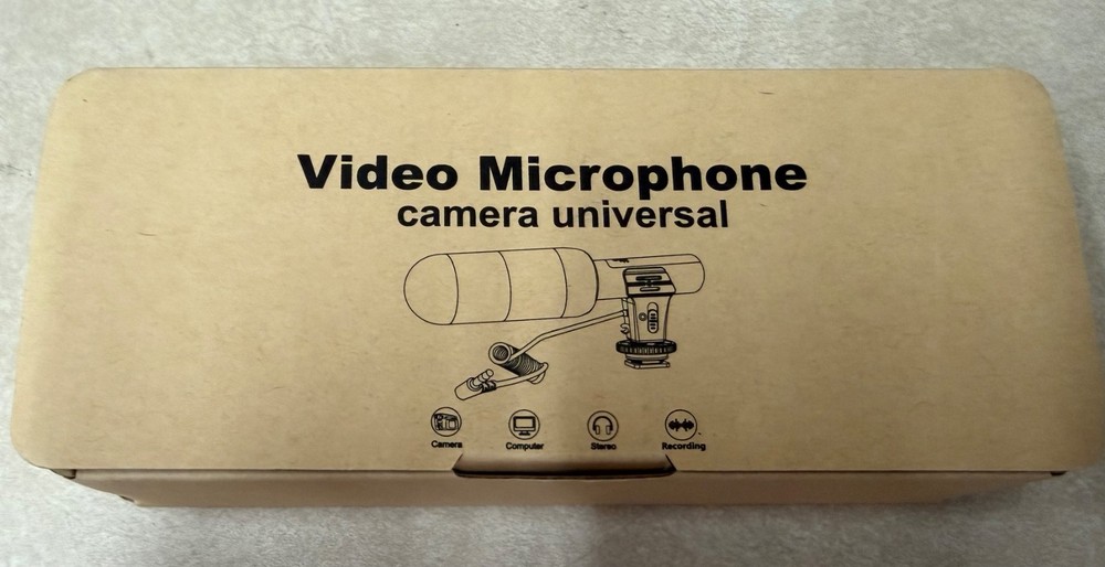 Video Microphone Camera Universal Computer Stero Recording