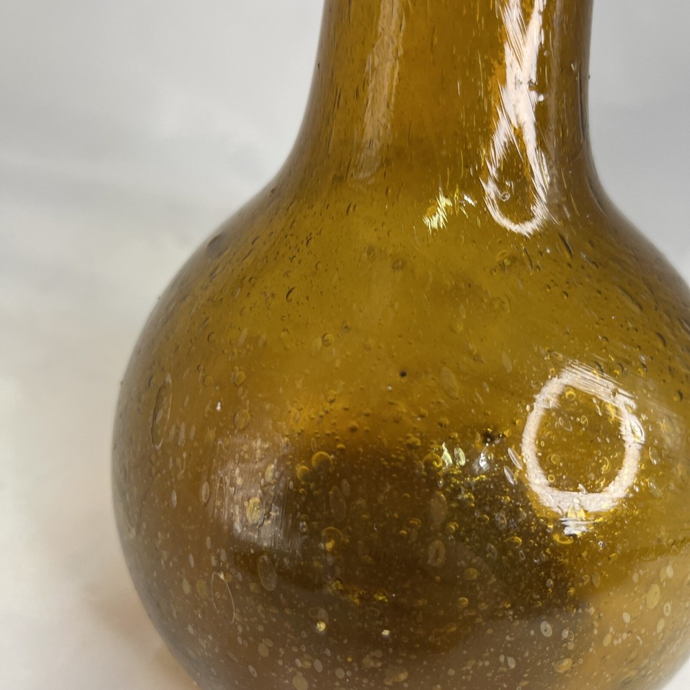 Blown Amber Glass made in Egypt