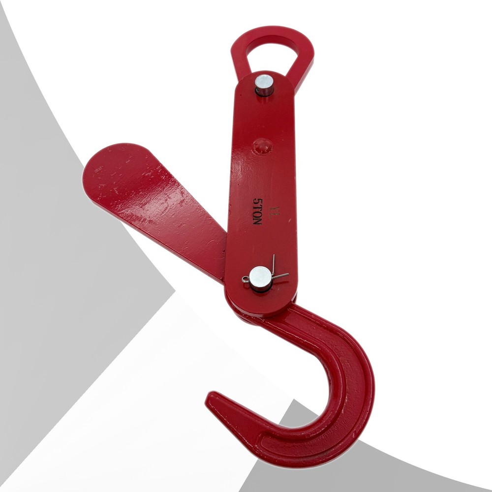 5T Automatic Unloading Hook Self-decoupling Hook 0-3.15" Opening