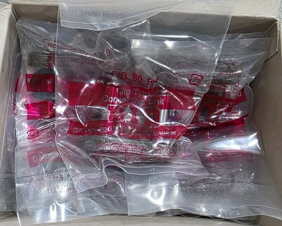 *5 Pack* D.I.D #80 Clip Type Roller Chain Connecting Link