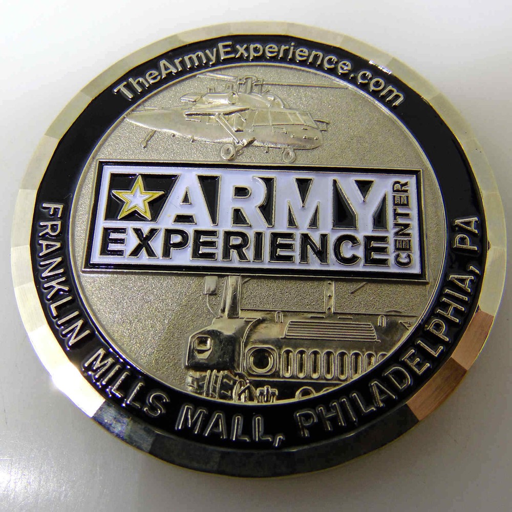 U.S. ARMY EXPERIENCE CENTER CHALLENGE COIN