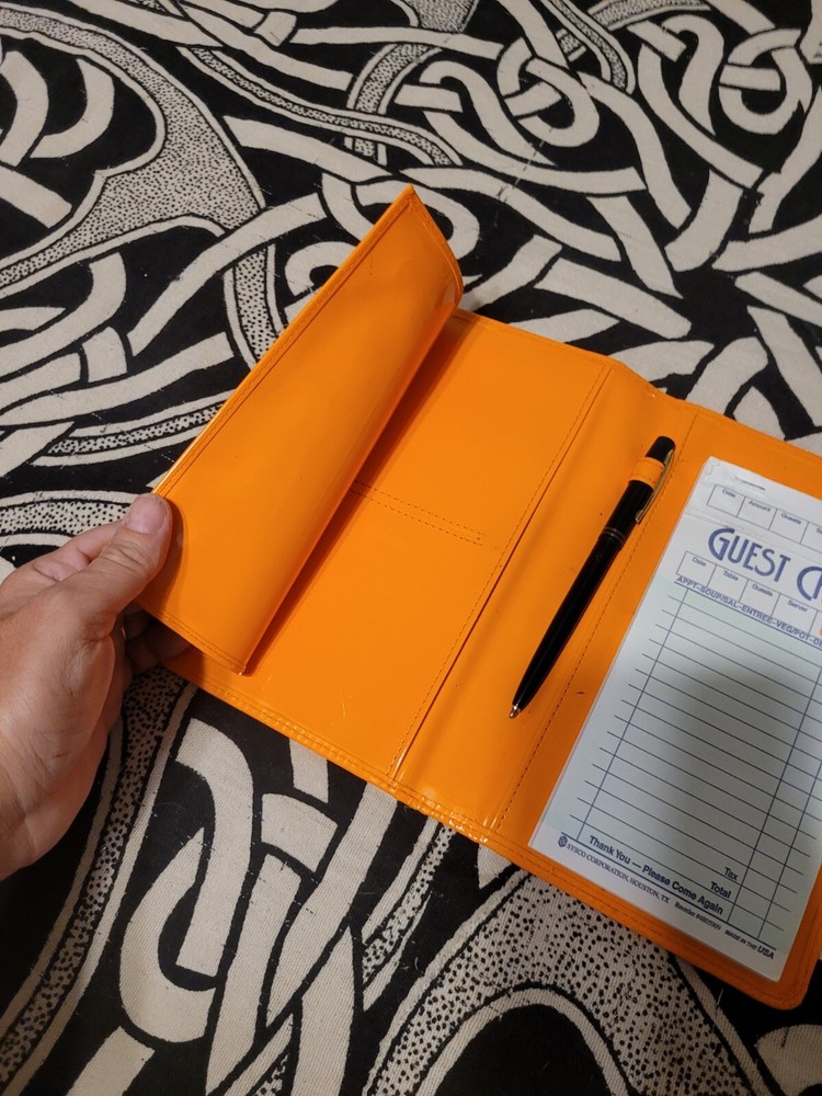 Waitress Billfold-Order & Bank Book