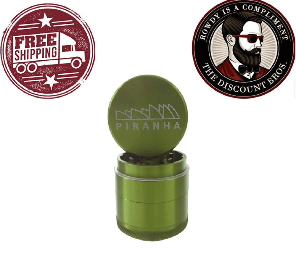 Piranha Grinder 4 piece (2.5) - Light Green