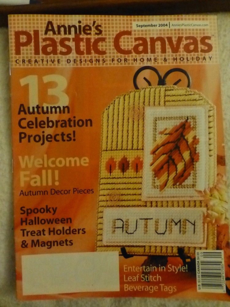 Annie’s Attic Plastic Canvas September 2004 13 Autumn Projects