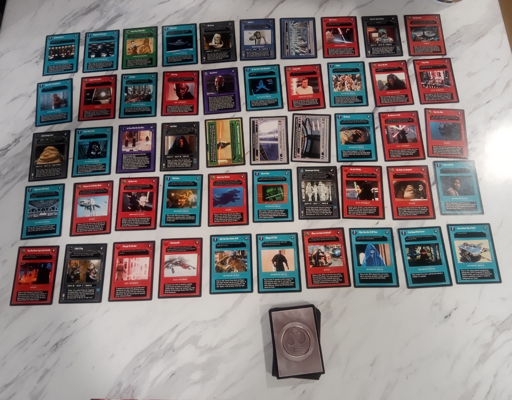 Star Wars CCG Reflections III Complete No Foils Includes Checklist