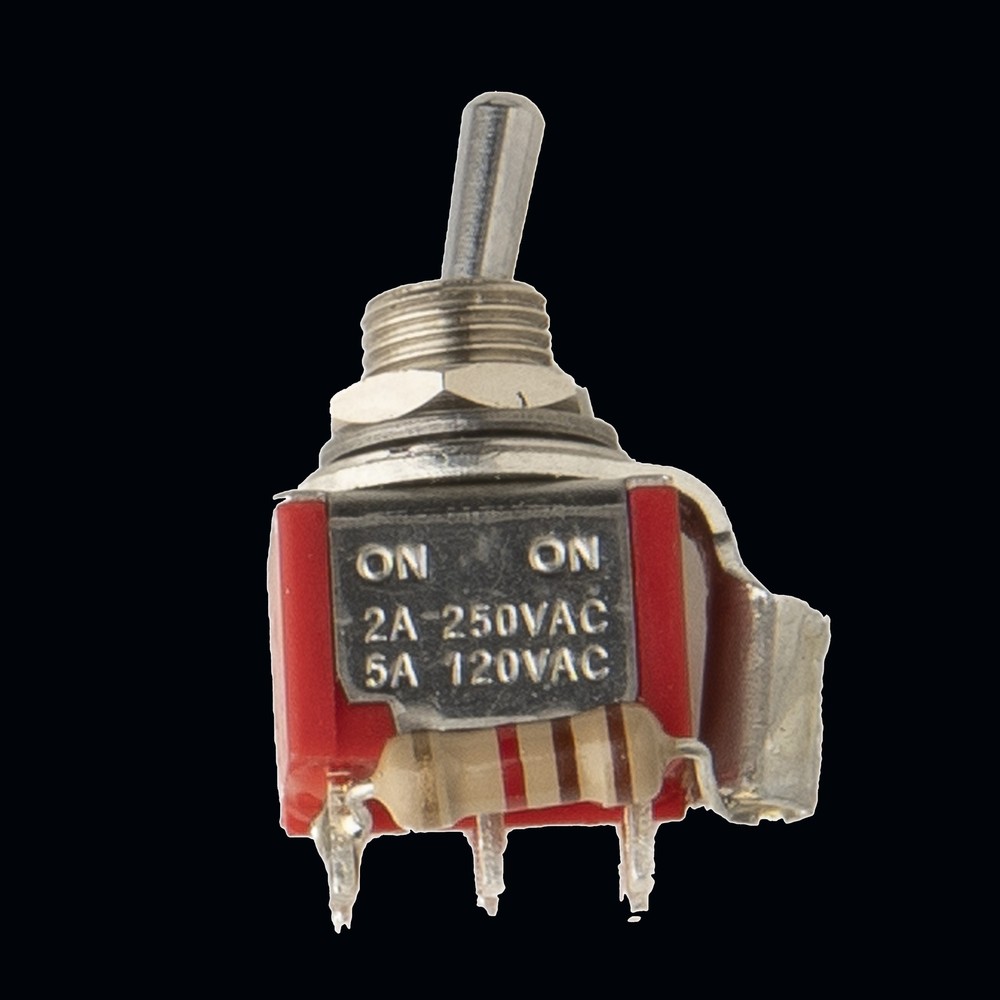 PRS Mini Toggle - DPDT .200" with 1.1K Ohm, Surface Mount