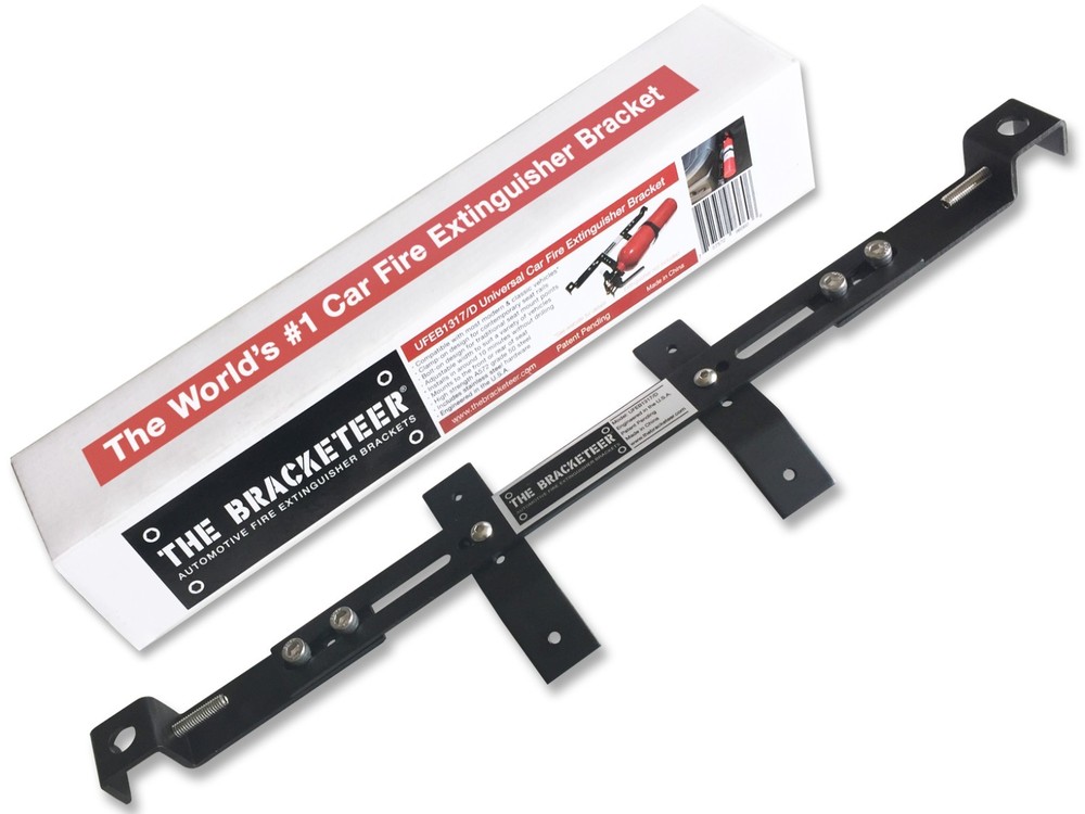 The Bracketeer Car Fire Extinguisher Bracket | Fits Most Vehicles