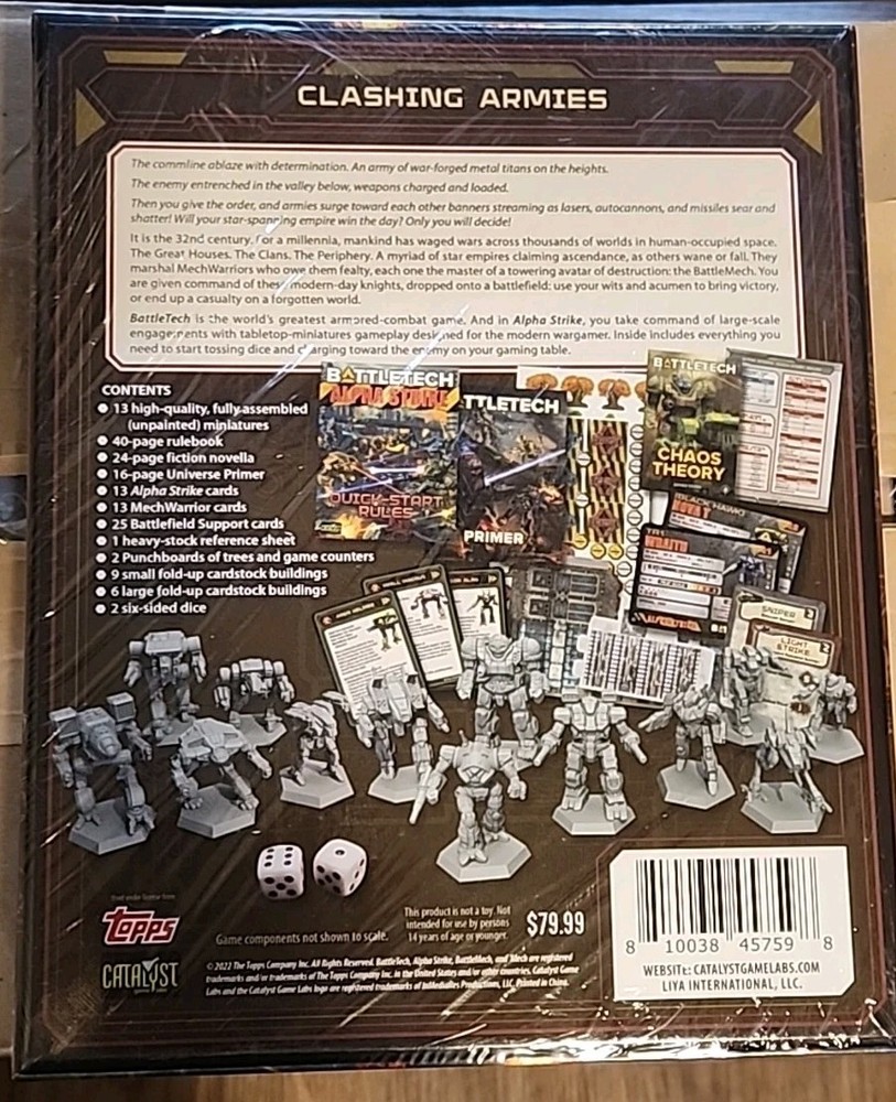 Battletech: Alpha Strike Boxed Set Sealed