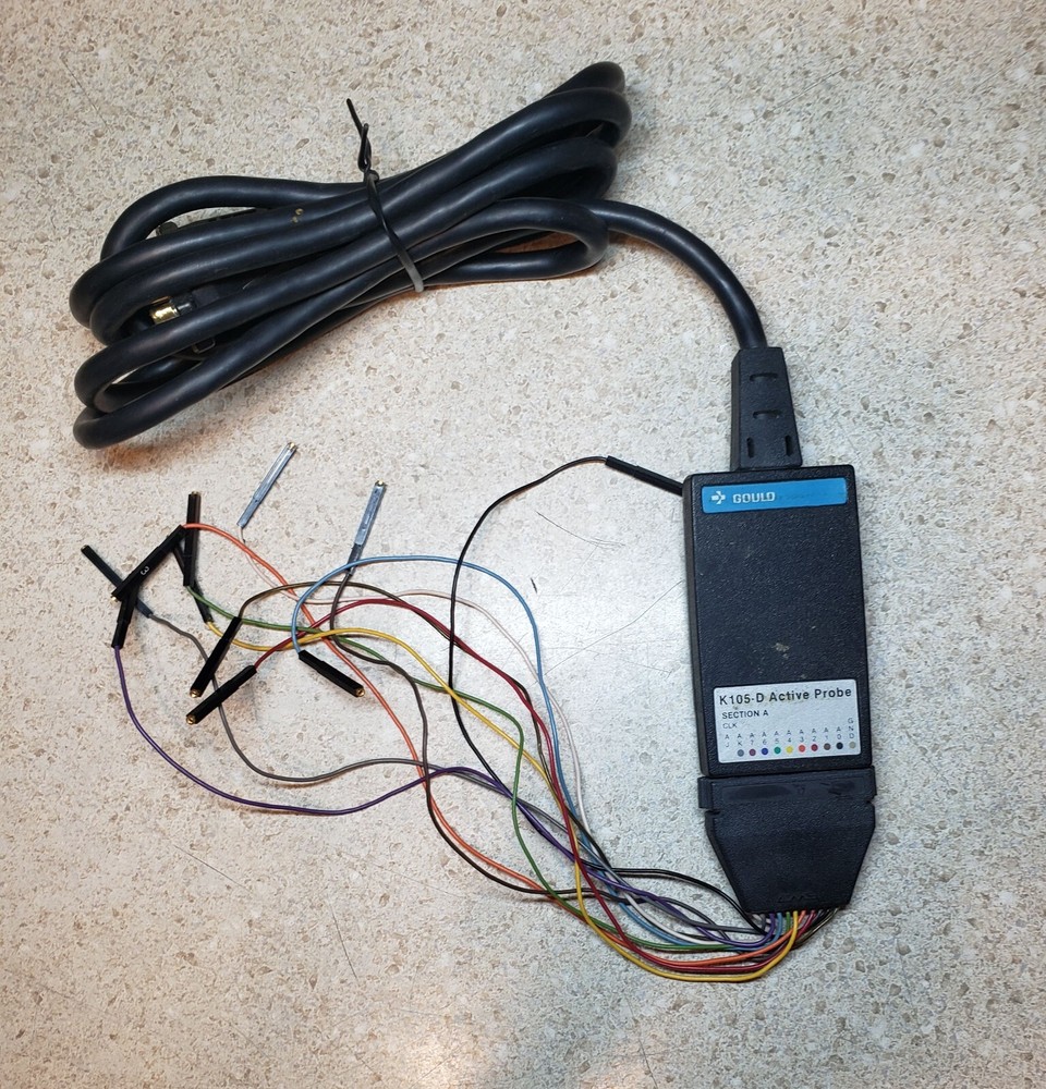 Gould K-105-D Active Probe w/Leads - Untested!