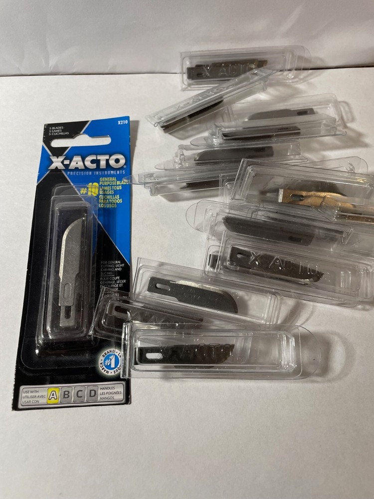 #10 X-acto Blades New Bubble 5 pack