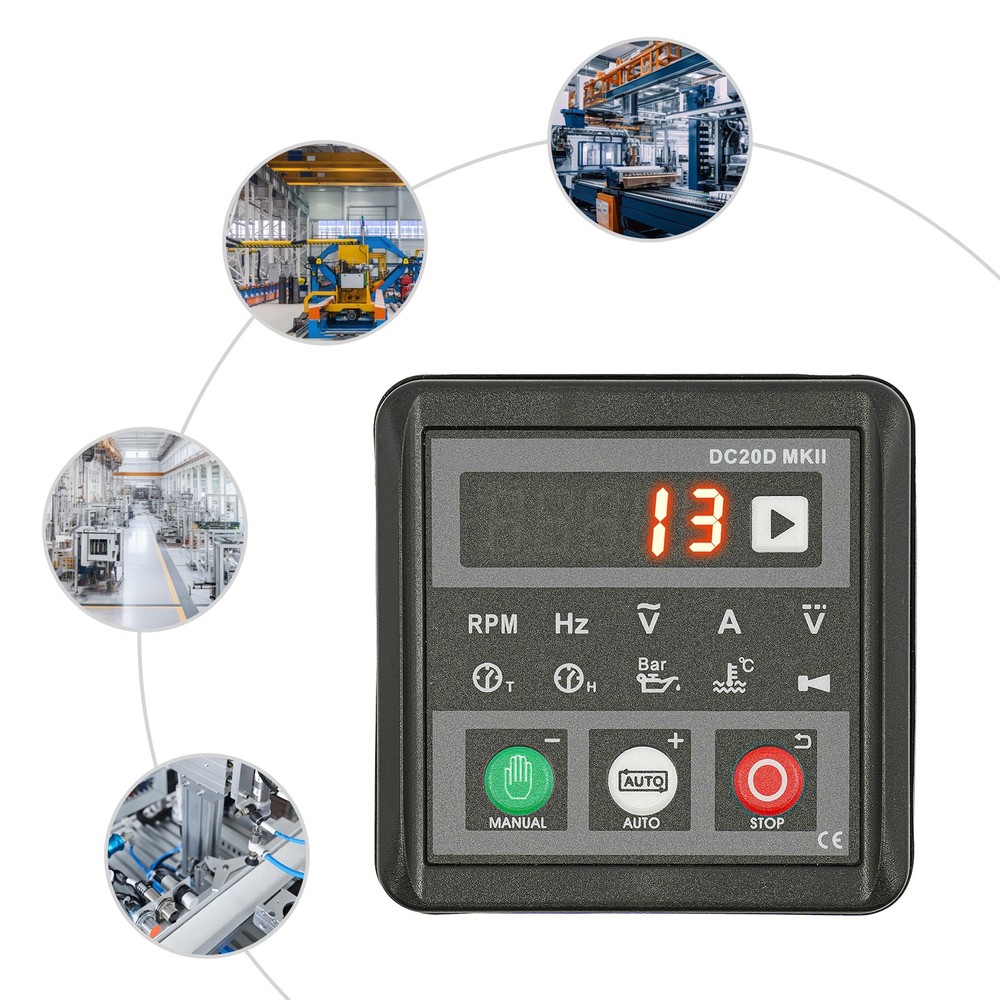 DC20D MKII Genset Controller Module Control Panel for Engine or Generator
