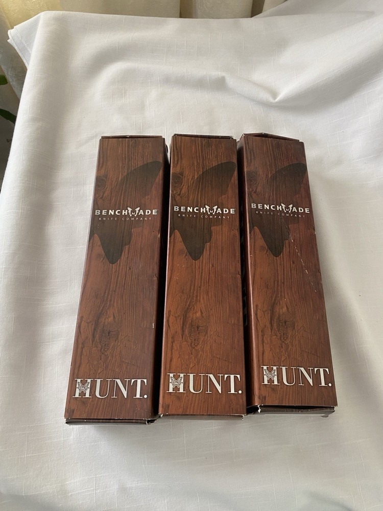 3 Empty Hunt Knifes Boxes