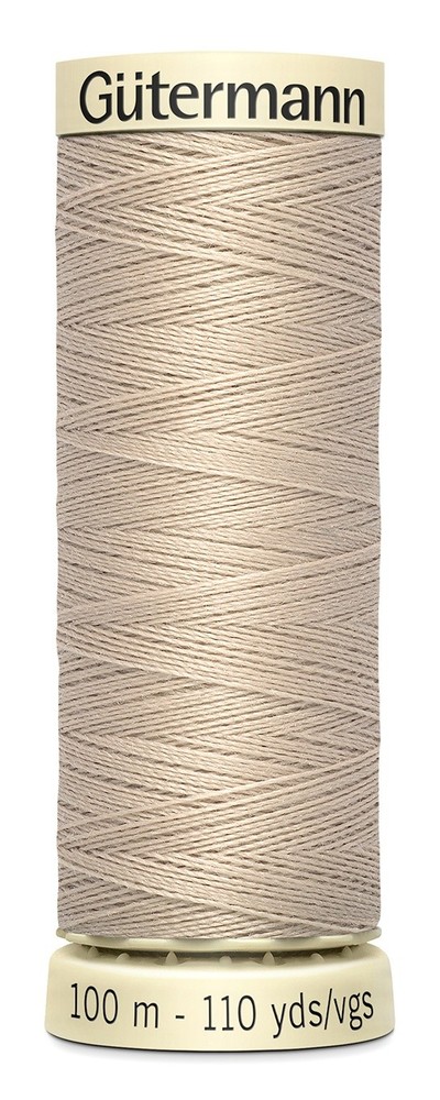 Gutermann Sew-All Thread 110yd-Sand - 3 Pack