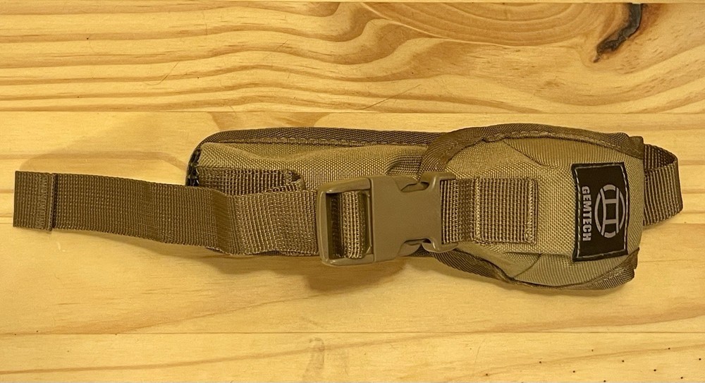 GEMTECH MOLLE Suppressor Accessory Pouch Coyote Tan Vented