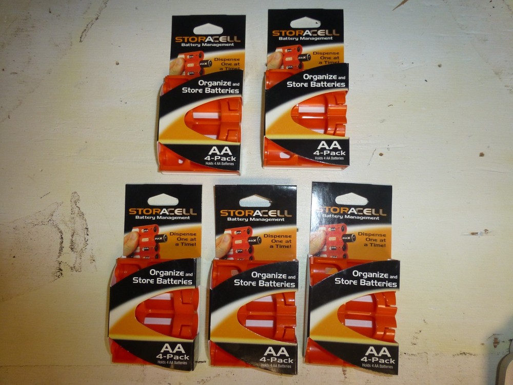 Storacell AA Battery Holder (5 Pack)