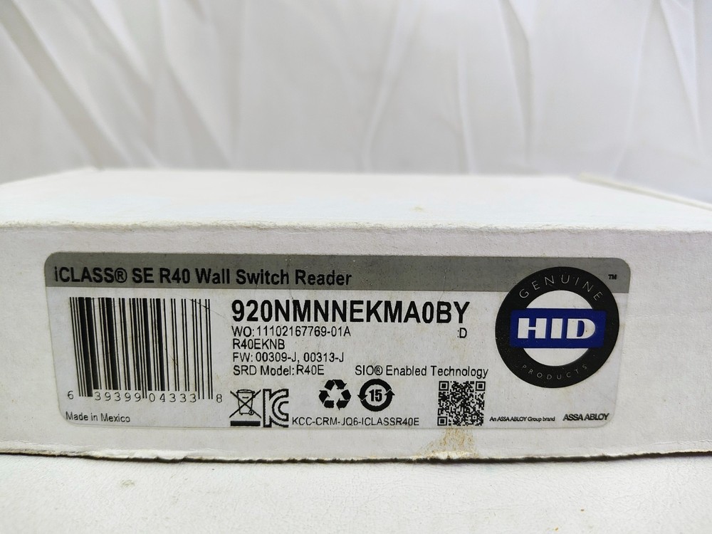 iClass SE R40 Wall Switch Reader 920NMNNEKMA0BY