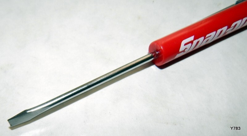 Vintage Snap-On Tools Advertising Flathead Screwdriver