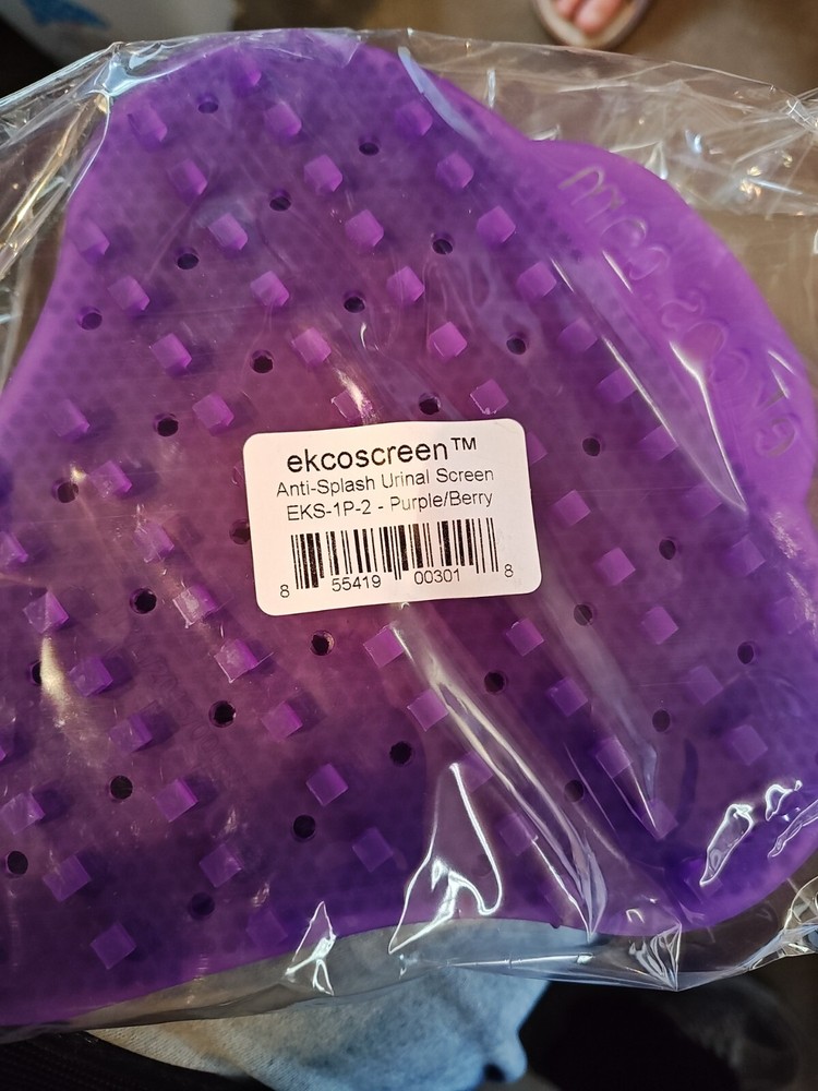 Ekco Urinal Splash Screen Berry Scented 2 Pk