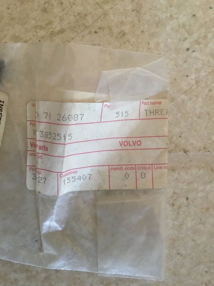 Volvo Penta Thread Insert 3852515