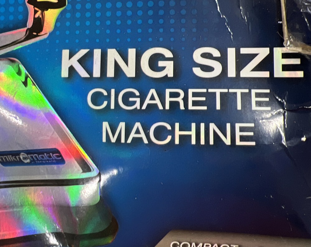 Mikromatic Top-O-Matic KING SIZE Cigarette Rolling Machine - BGNOB