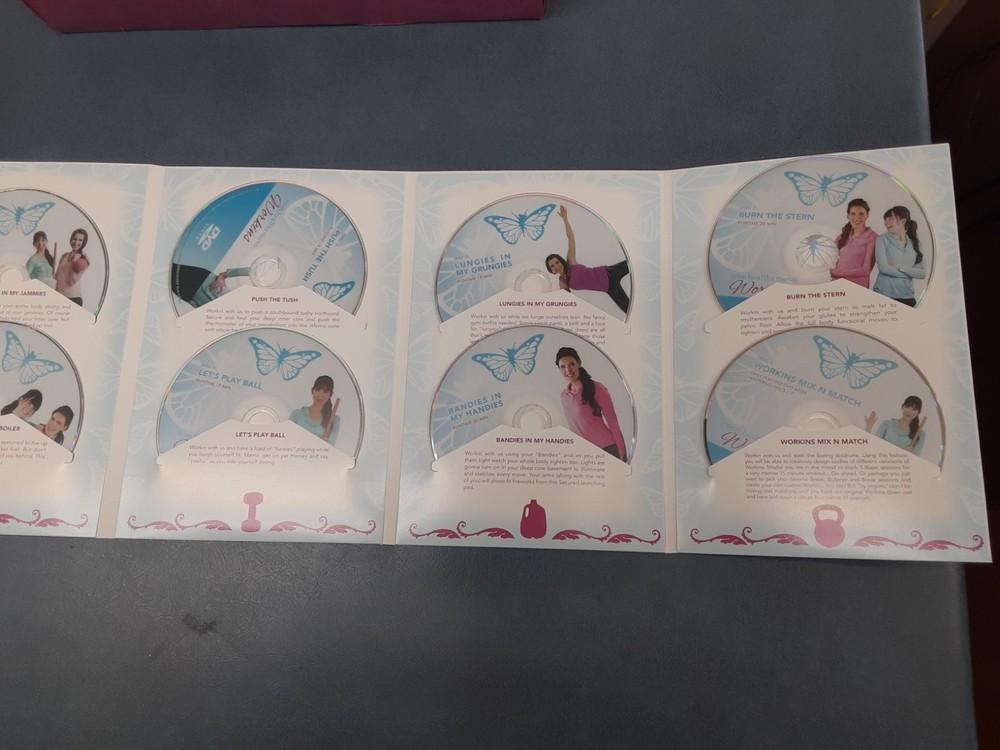 Trim Healthy Mama Workins DVD Exercise/ Complete Set