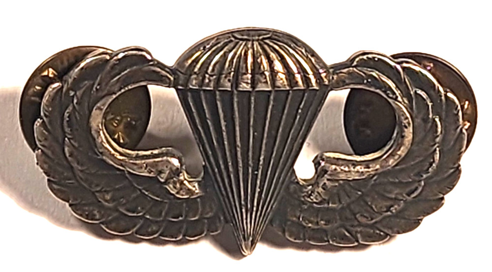 STERLING SILVER PARATROOPER JUMP WINGS D22