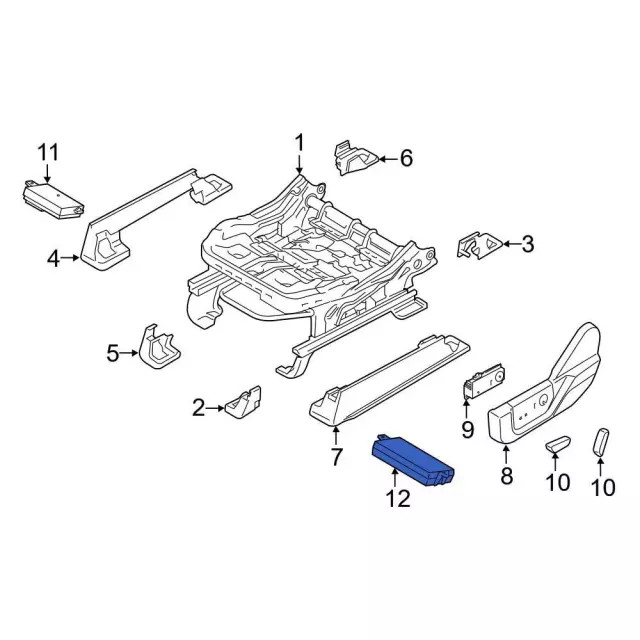 Genuine Ford Control Module GU5Z-14C724-A
