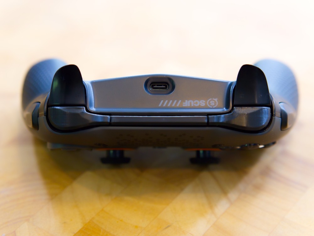 Durable Replacement RB LB Bumpers for Scuf Envision Pro Controller - Black