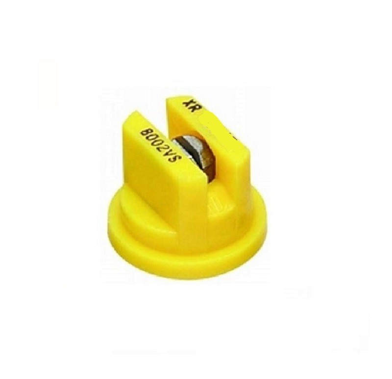 TeeJet Extended Range Flat Spray Tip Yellow 80° Polymer w/SS Insert XR8002VS
