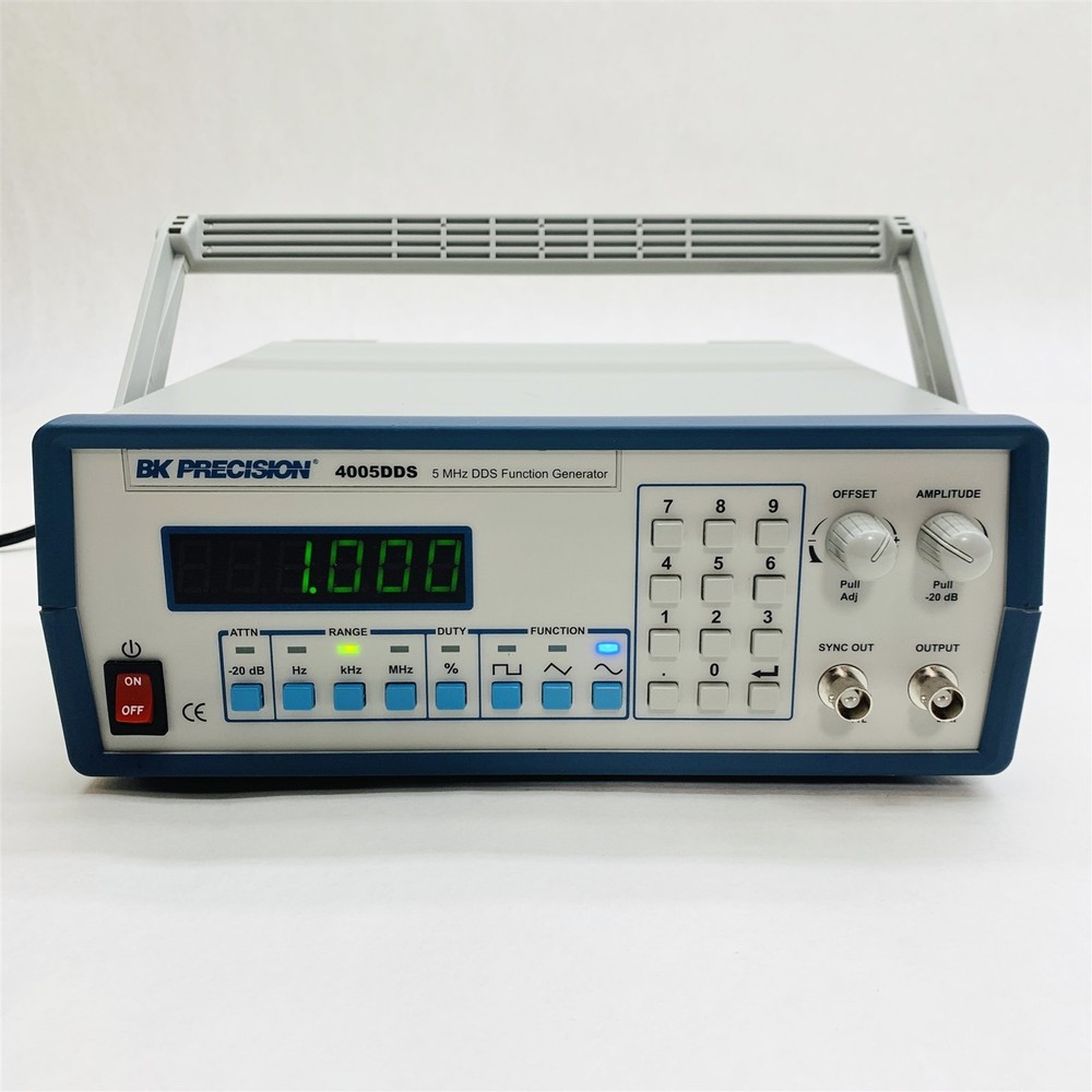 BK Precision 4005DDS Programmable Function 5MHz DDS Bench Signal Generator