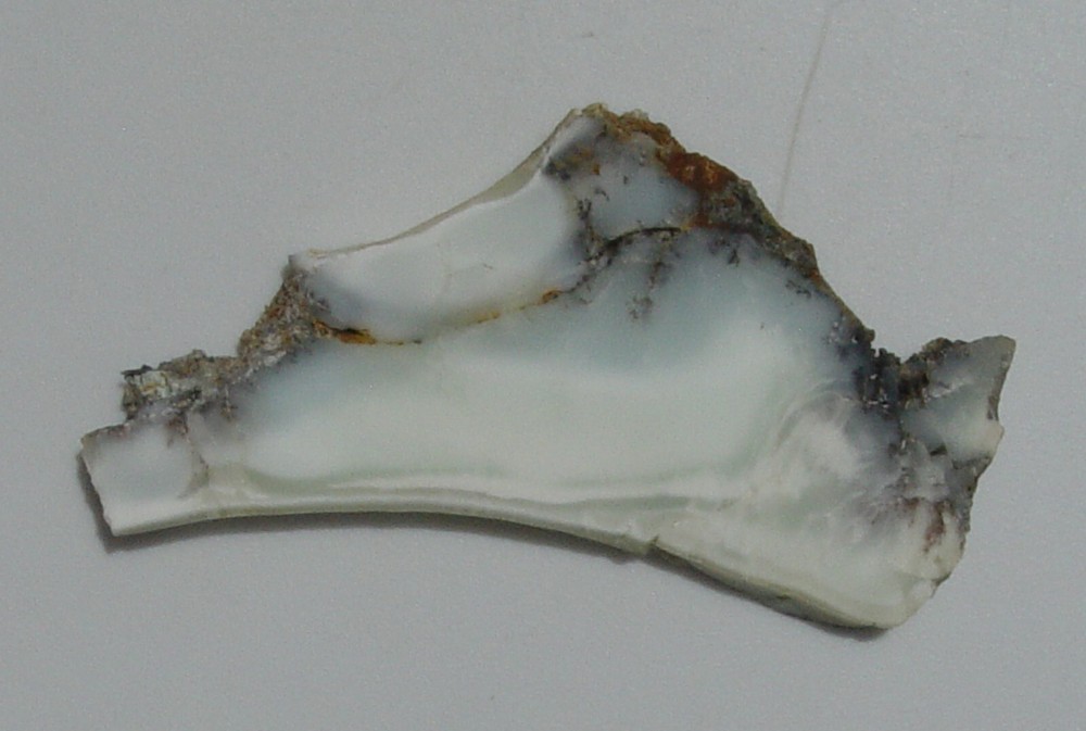 Indonesian Mint Opal lapidary slab T1261