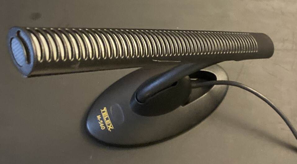 Telex M-560 Super-Directional USB Digital Microphone Desktop