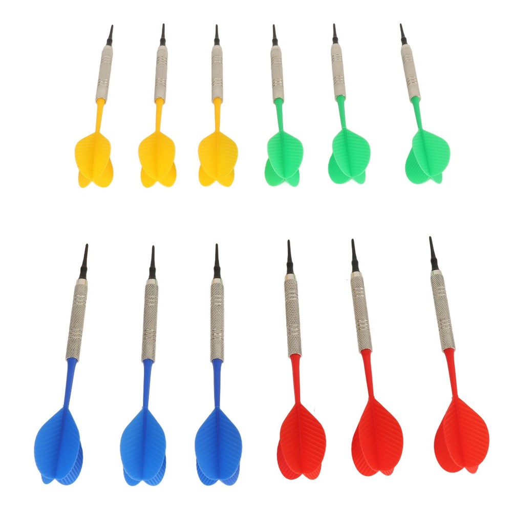 12PCS Soft Tip Darts For Beginners Professional Indoor Darts Set For Electronic