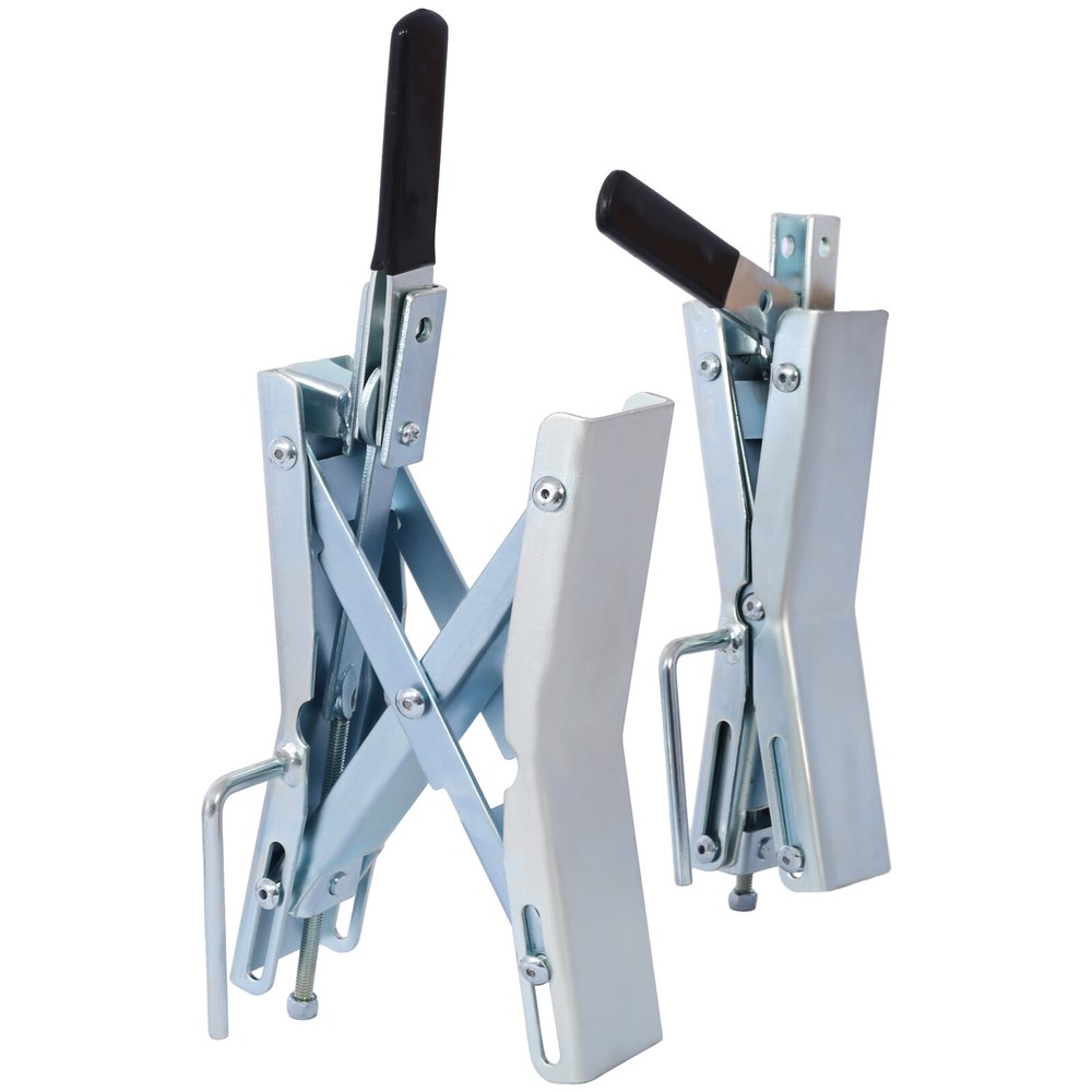 1 Pair Quick Locking Chock Axel-Chock Wheel-Stabilizer for RV, Trailer, Camper