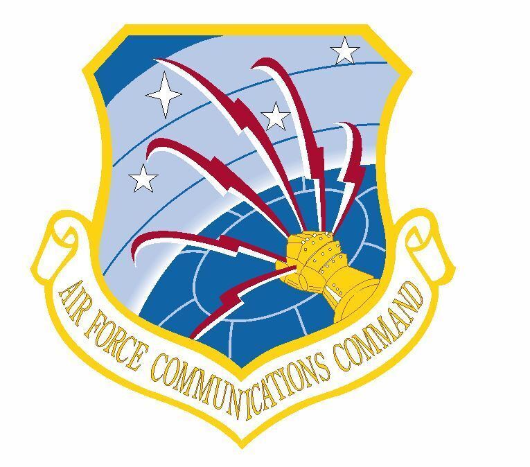 US Air Force Communications Command Sticker Decal M671