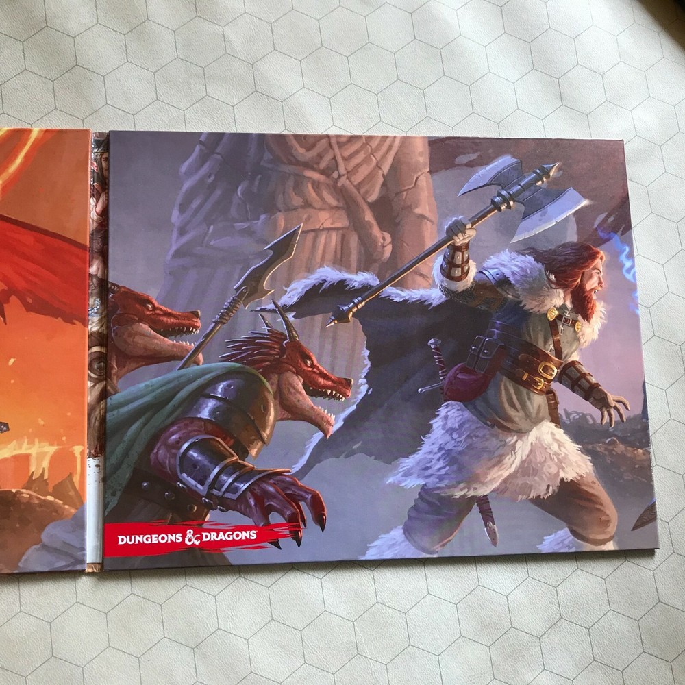 Dungeons and Dragons Dungeon Master's DM Screen Shield D&D 5th ed 2014 dungeons!