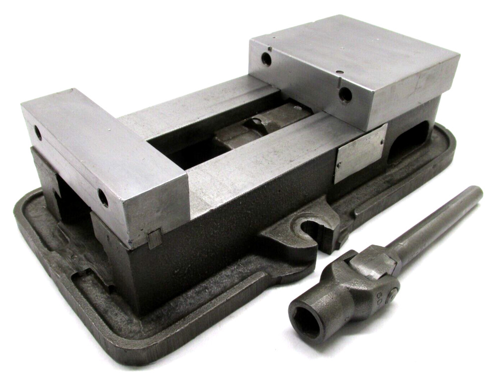 KURT ANGLOCK 6" MILLING MACHINE VISE w/ HANDLE - #D60