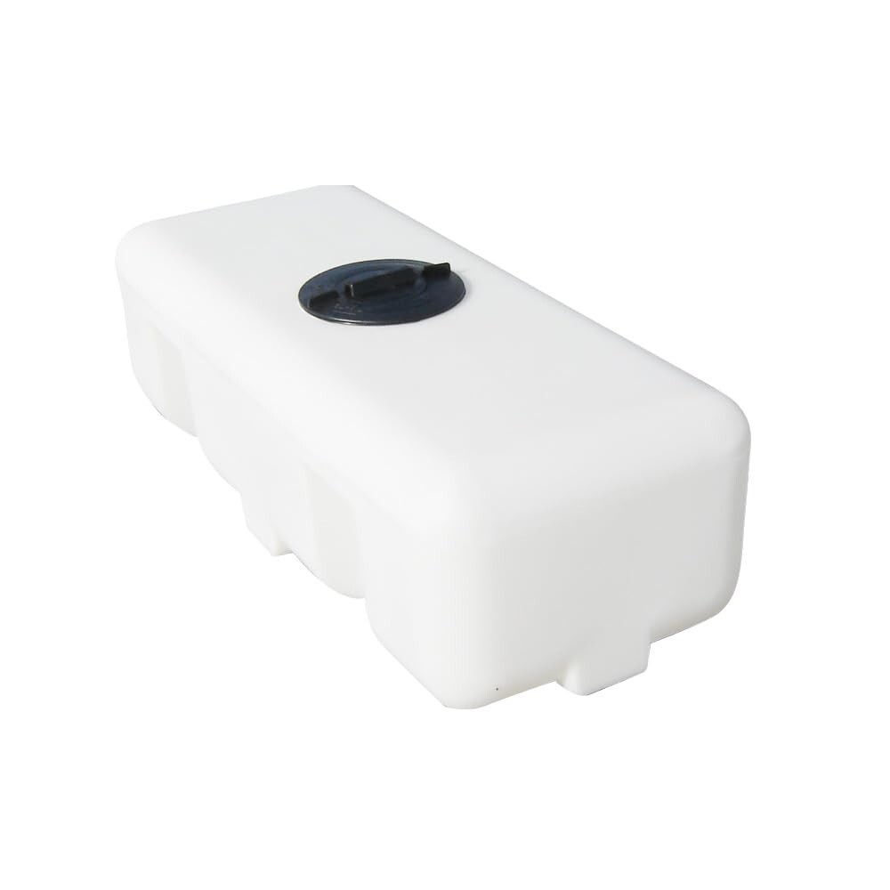 50 Gallon Rectangular Water Tank - Drain Installed Long Side - Dunmiers DRT50