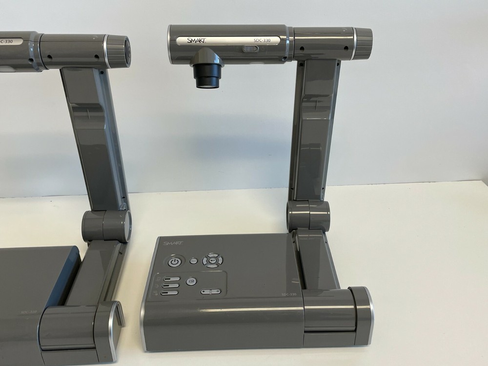 Lot of 2 Smart Technologies SDC-330 Document Camera Presenter