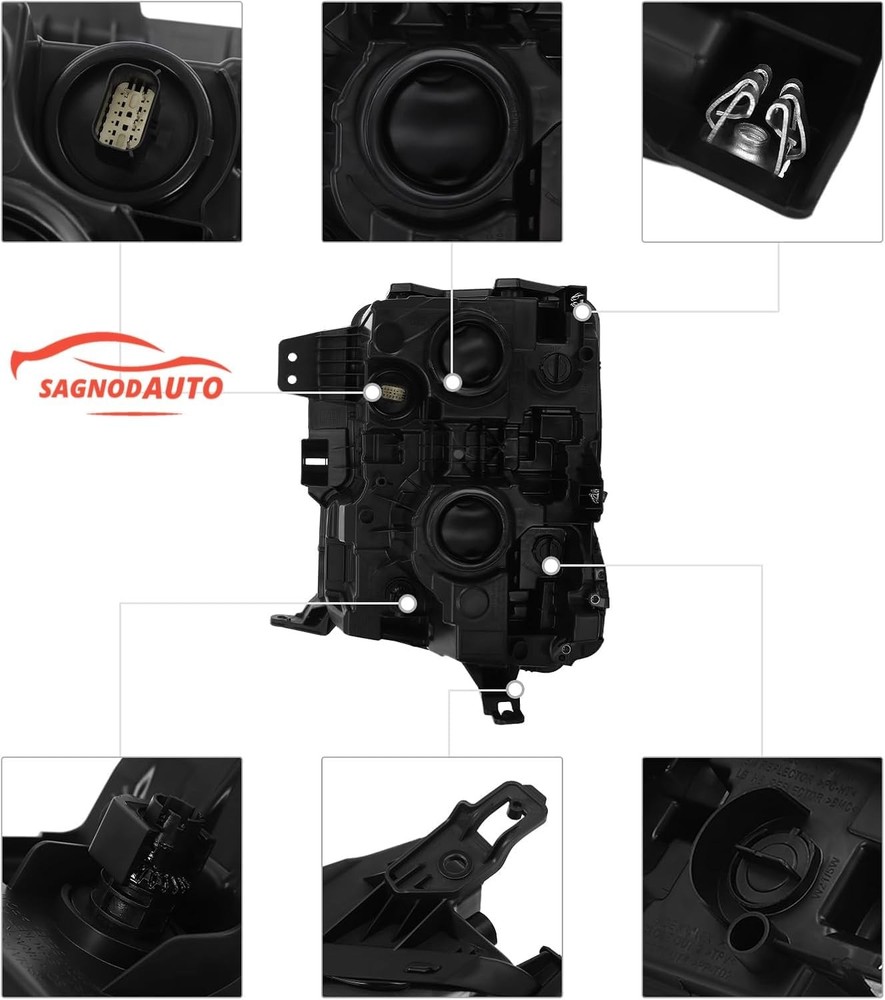 Halogen Headlight for Chevy Silverado 1500 22-25