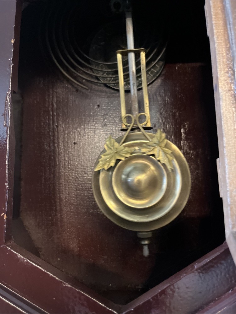 ANTIQUE TRADE MARK PENDULUM REGULATOR WALL CLOCK