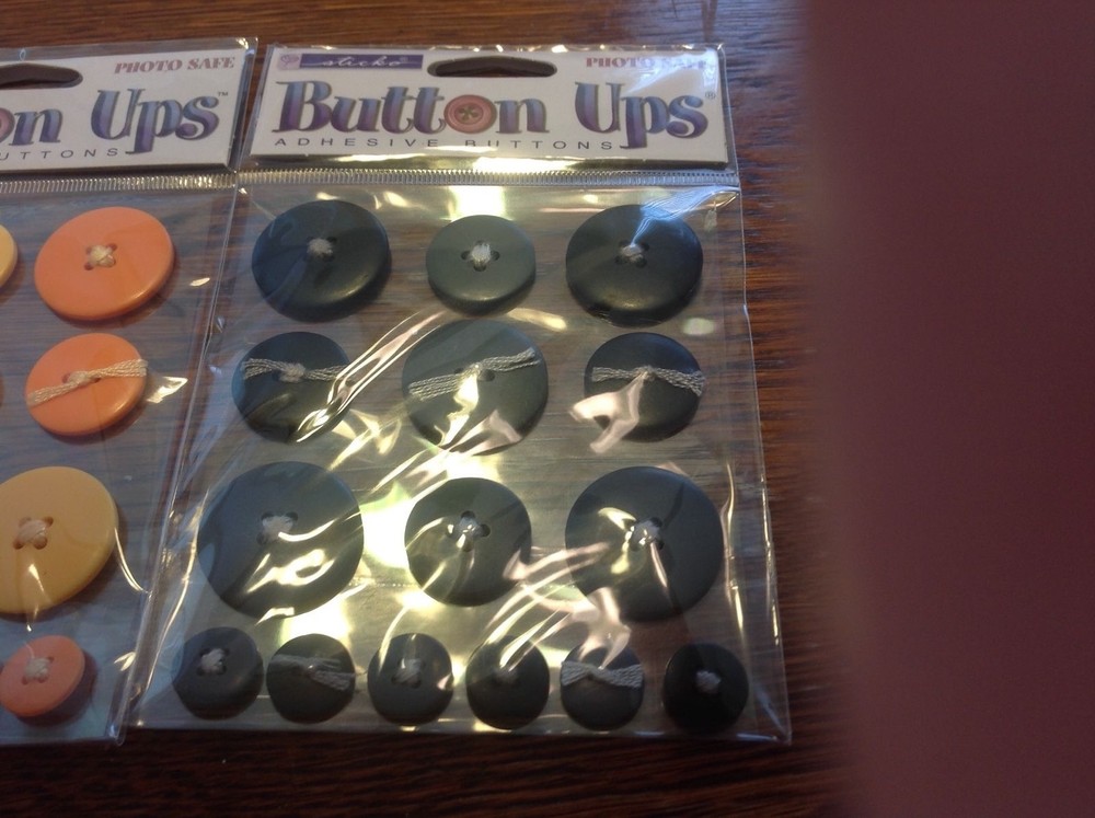 Scrapbooking embellishments buttons