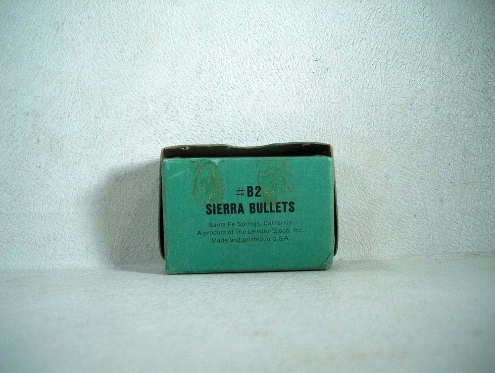 VINTAGE SIERRA BULLET BOX 6MM
