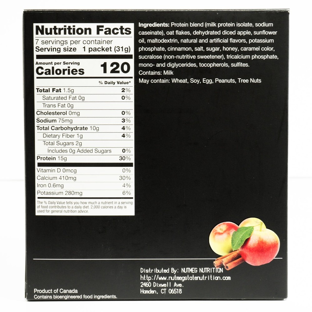 Proti Fit Apple Cinnamon Oatmeal