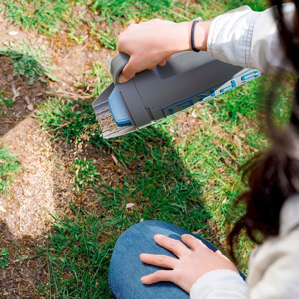 Multi-Functional Handheld Spreader for Gardens - 80 Oz,