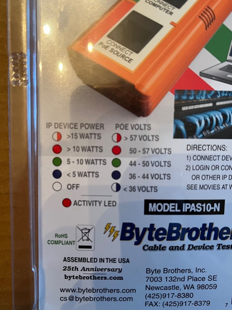 Byte Brothers IPAS10-N IP Answer Stick NEW