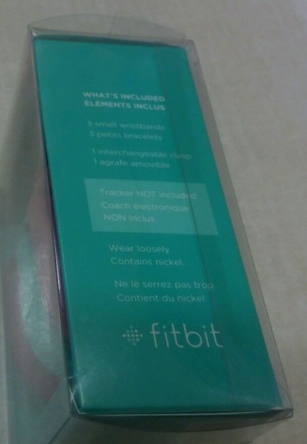 Fitbit Flex Wristband Accessory Pack of 3 No Tracker Size Small Open Plastic