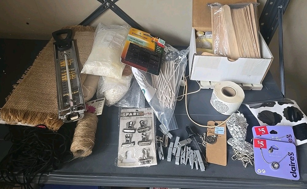 Random Starter Crafts For Candle Making And More